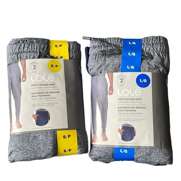 Lole - 2 Pack Men’s Lounge Pant - Picture 4 of 7